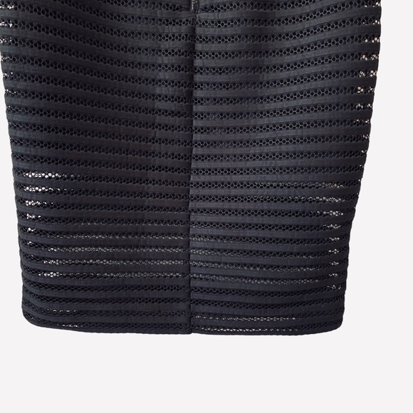 PARKER CONNER BLACK SLEEVELESS SHEATH DRESS BLACK EVENING DRESS - Picture 9 of 16